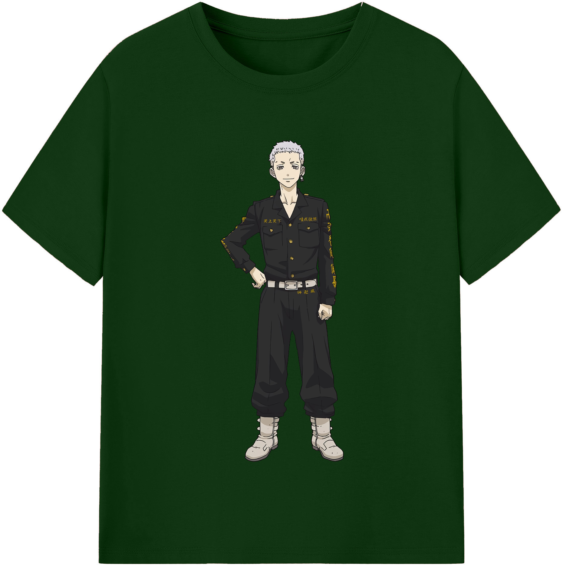（画像用） 東京リベンジャーズ Tokyo Revengers 綿100％半袖Tシャツ（フロントプリント）